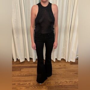 Shimmer sheer Ronny Kobo top